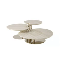 Designer sidebord i glass